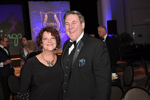 Scott and Carol Matton were the recipients of the Richard E. Lavery Professional Horsemen’s Award. Photo by Howard Schatzberg.