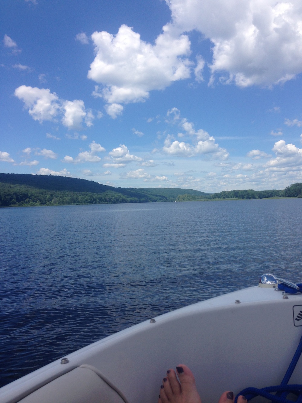 Boating is a great way to relax beyond the barn and after you've hauled a horse trailer hauling a boat is nothing.