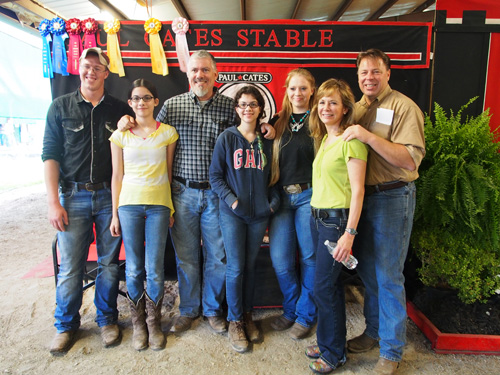 Paul Cates Stable enjoyed their time at Pin Oak.