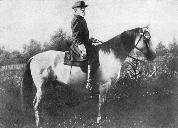 General Robert E. Lee and Traveller.