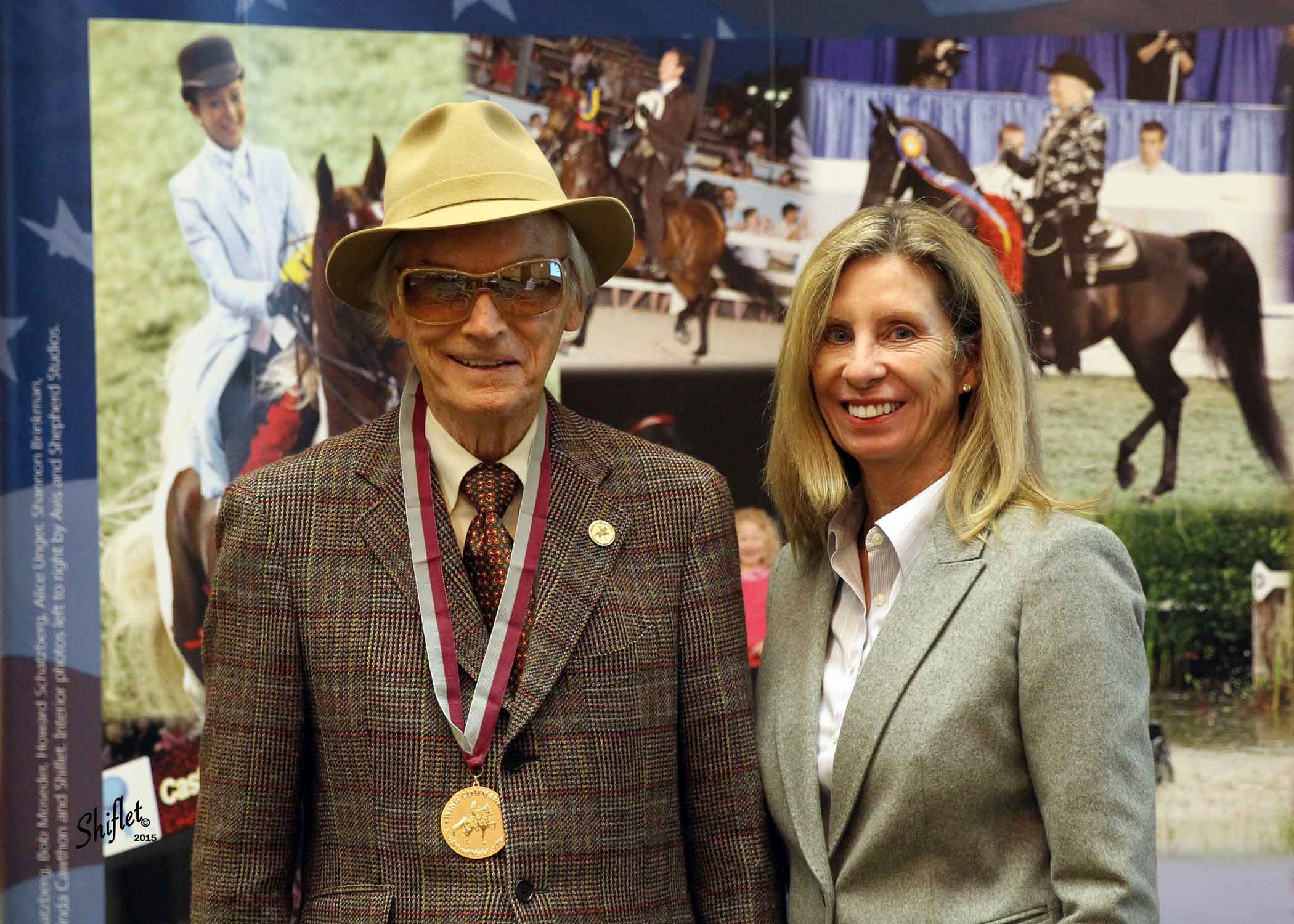 Don Harris was awarded the ASHA Wing Commander Medal