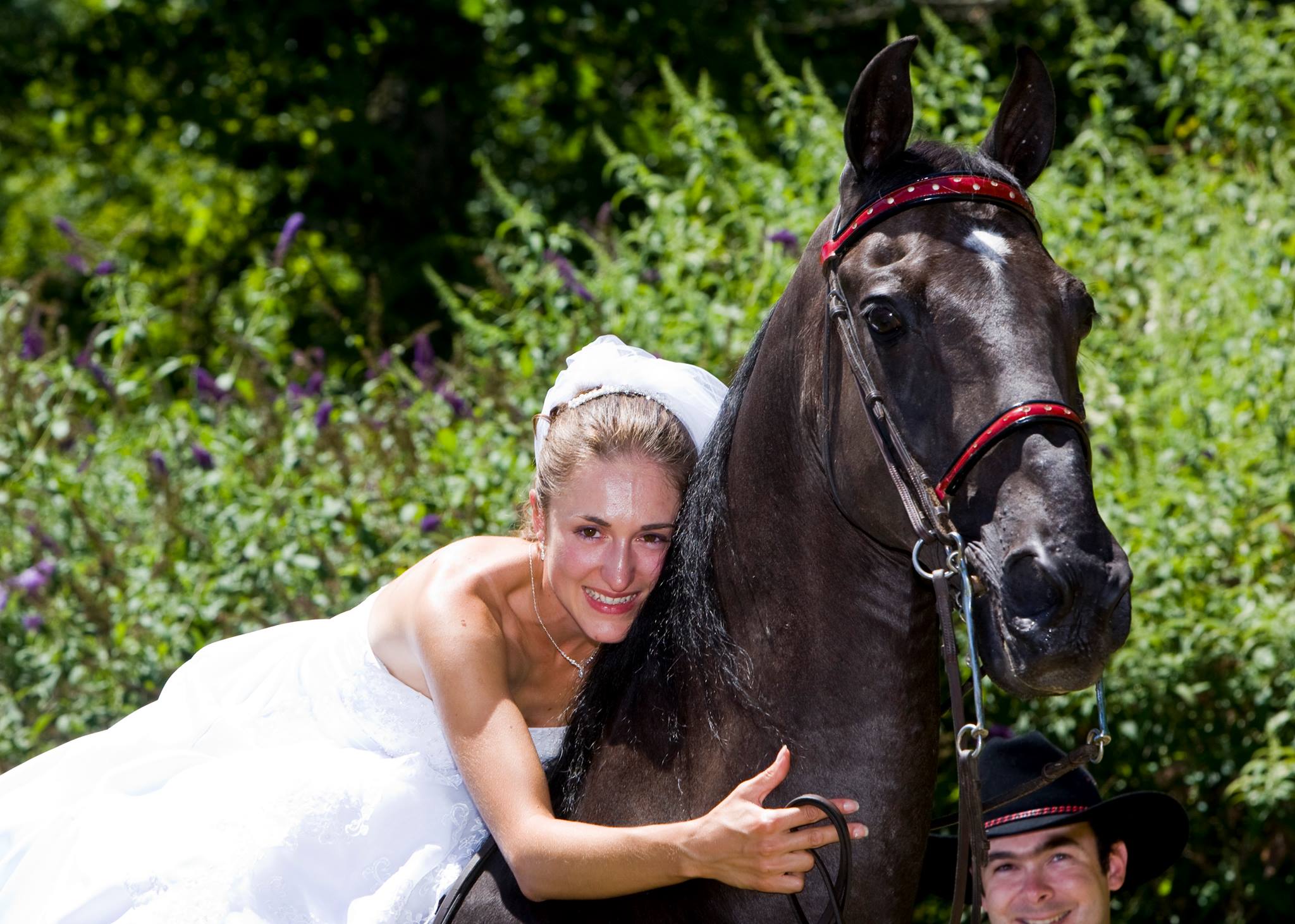 Beauty as part of Katy's wedding.