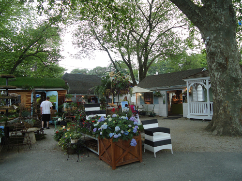 The shops at the Devon Horse Show. Photo by Allie Layos.