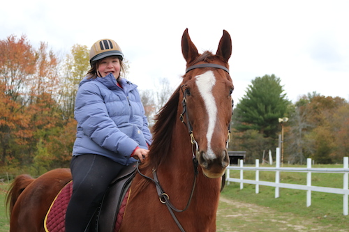 Margaret and Gidget.