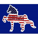 Saddle Up A Saddlebred Car Magnets